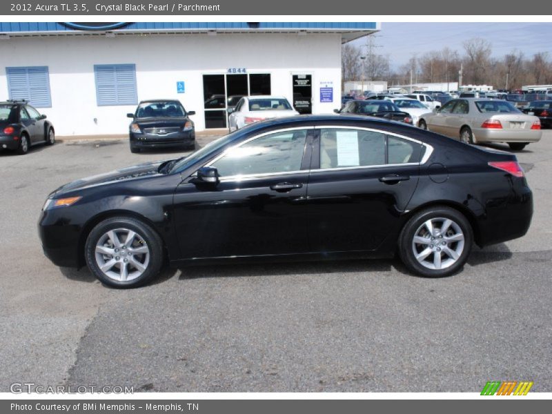 Crystal Black Pearl / Parchment 2012 Acura TL 3.5