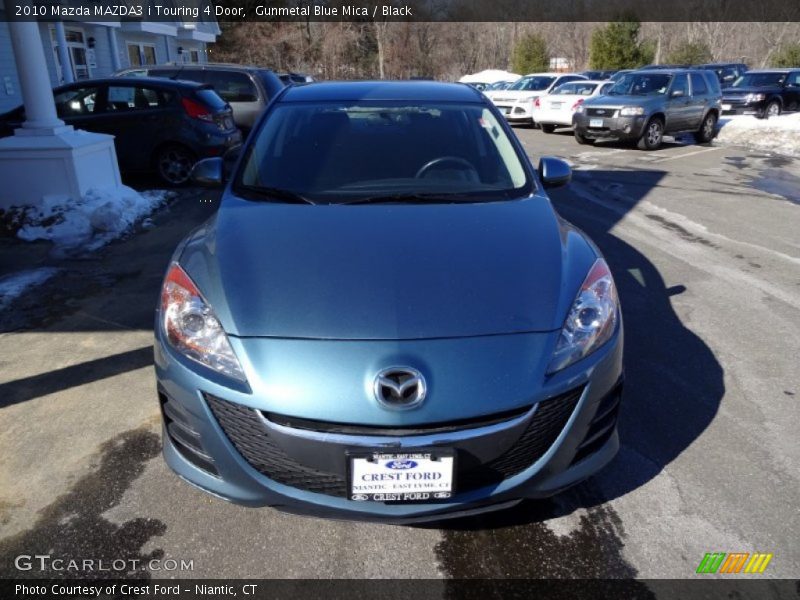 Gunmetal Blue Mica / Black 2010 Mazda MAZDA3 i Touring 4 Door