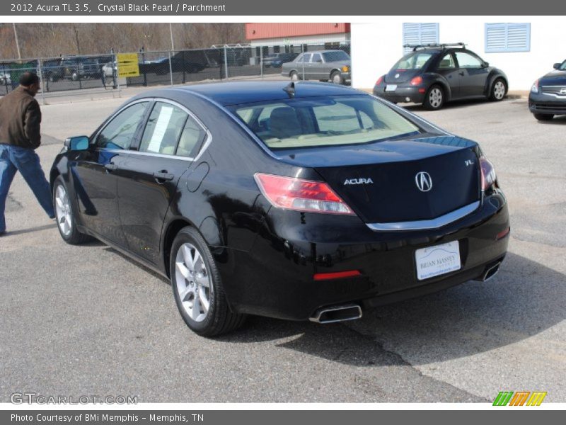 Crystal Black Pearl / Parchment 2012 Acura TL 3.5
