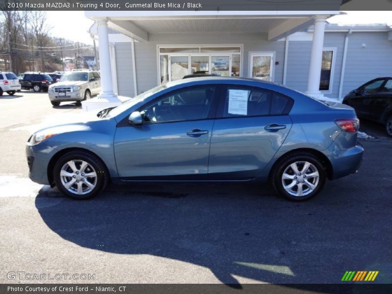 Gunmetal Blue Mica / Black 2010 Mazda MAZDA3 i Touring 4 Door