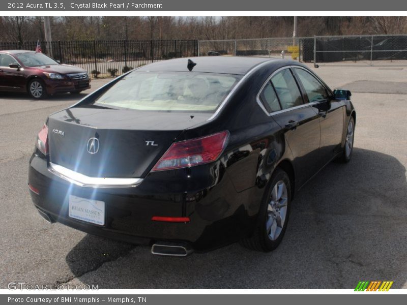 Crystal Black Pearl / Parchment 2012 Acura TL 3.5