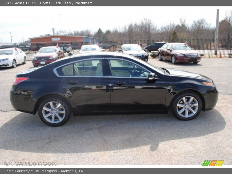 Crystal Black Pearl / Parchment 2012 Acura TL 3.5