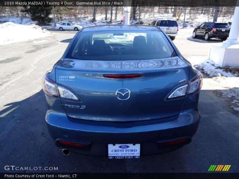 Gunmetal Blue Mica / Black 2010 Mazda MAZDA3 i Touring 4 Door