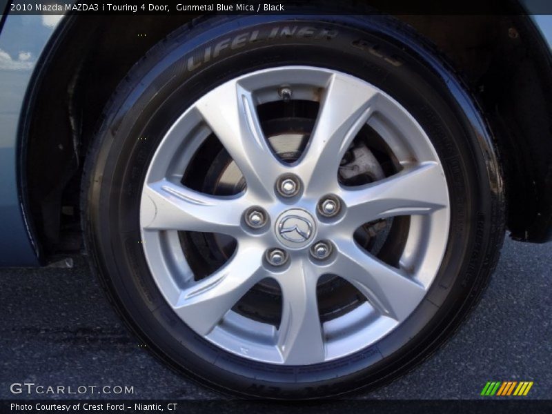 Gunmetal Blue Mica / Black 2010 Mazda MAZDA3 i Touring 4 Door