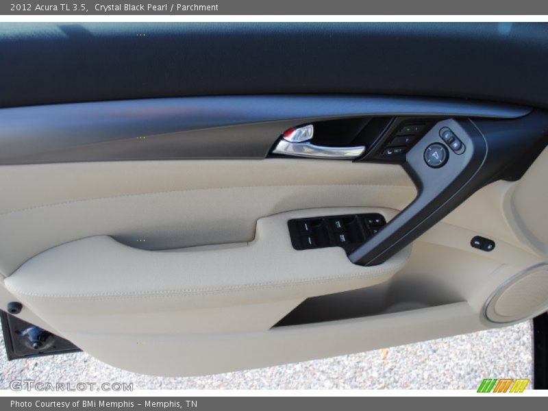 Crystal Black Pearl / Parchment 2012 Acura TL 3.5