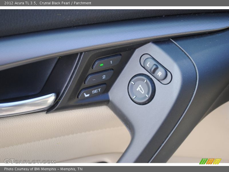 Crystal Black Pearl / Parchment 2012 Acura TL 3.5