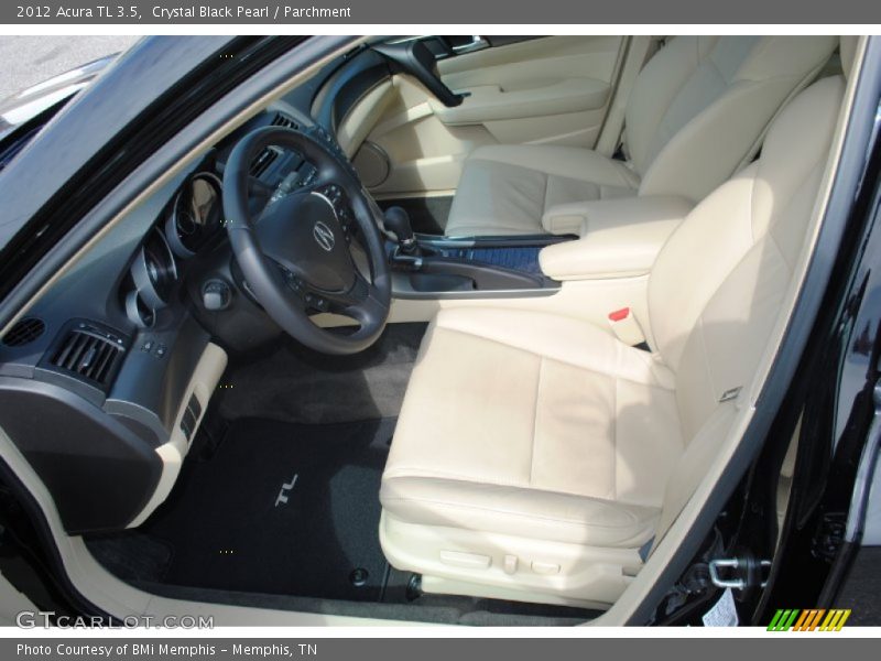 Crystal Black Pearl / Parchment 2012 Acura TL 3.5