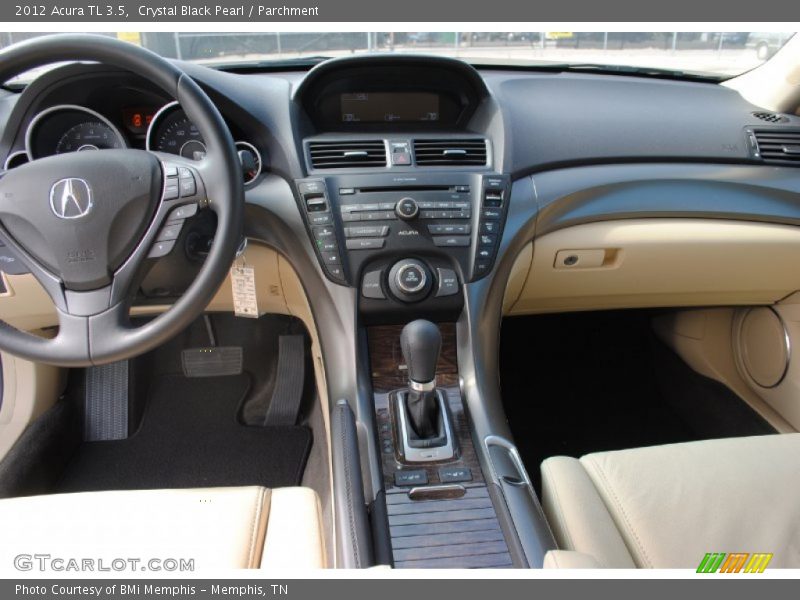Crystal Black Pearl / Parchment 2012 Acura TL 3.5