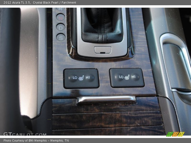 Crystal Black Pearl / Parchment 2012 Acura TL 3.5