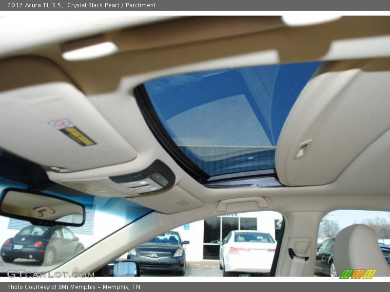 Crystal Black Pearl / Parchment 2012 Acura TL 3.5