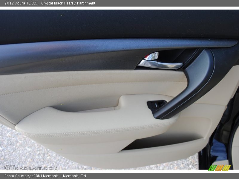 Crystal Black Pearl / Parchment 2012 Acura TL 3.5