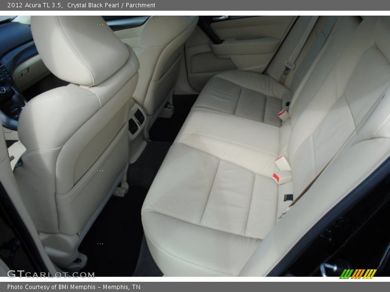 Crystal Black Pearl / Parchment 2012 Acura TL 3.5
