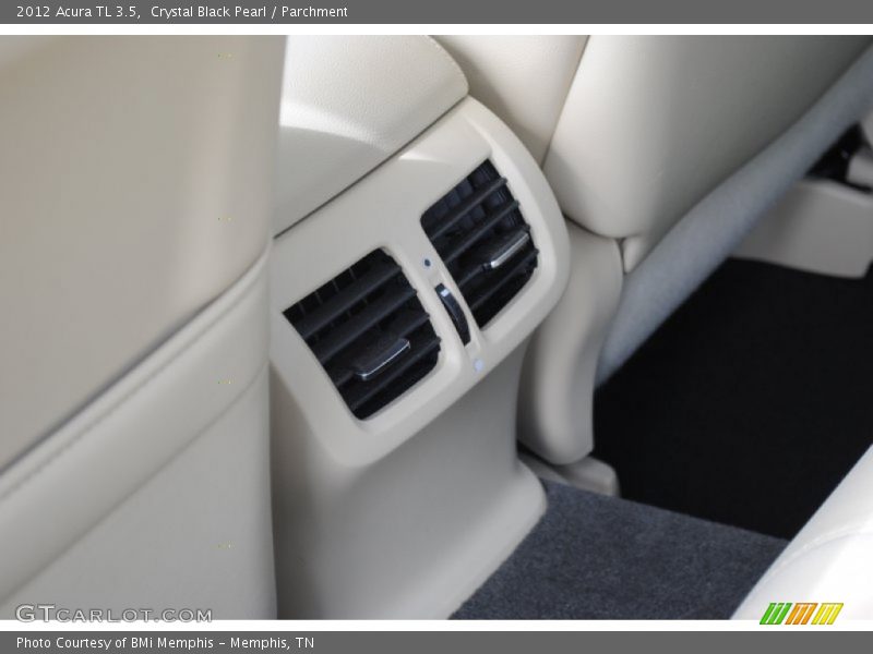 Crystal Black Pearl / Parchment 2012 Acura TL 3.5