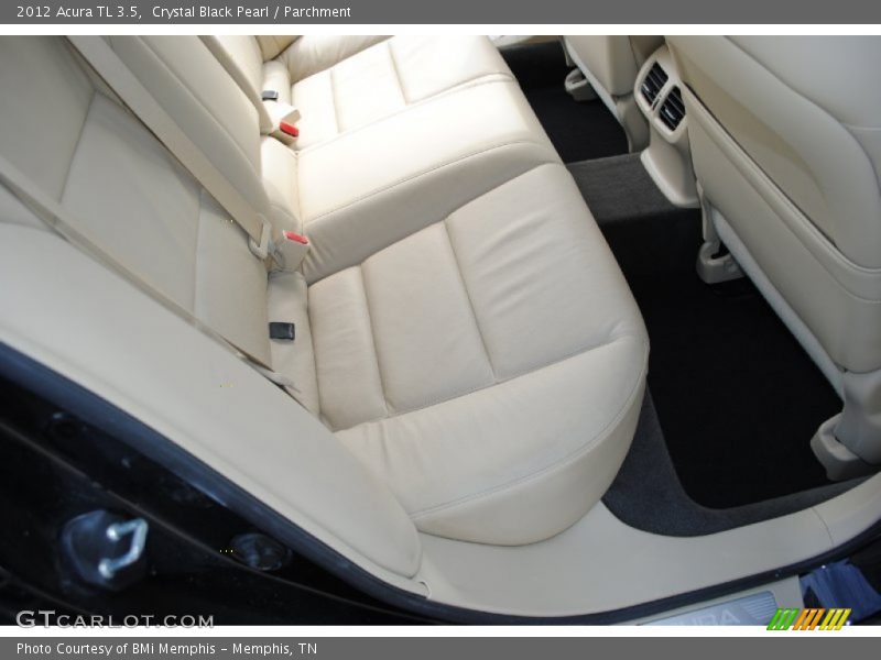 Crystal Black Pearl / Parchment 2012 Acura TL 3.5