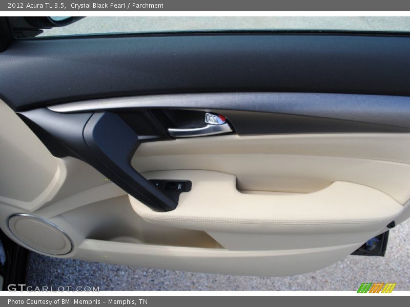 Crystal Black Pearl / Parchment 2012 Acura TL 3.5