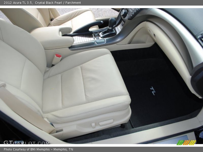 Crystal Black Pearl / Parchment 2012 Acura TL 3.5