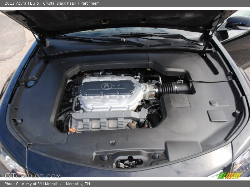 Crystal Black Pearl / Parchment 2012 Acura TL 3.5