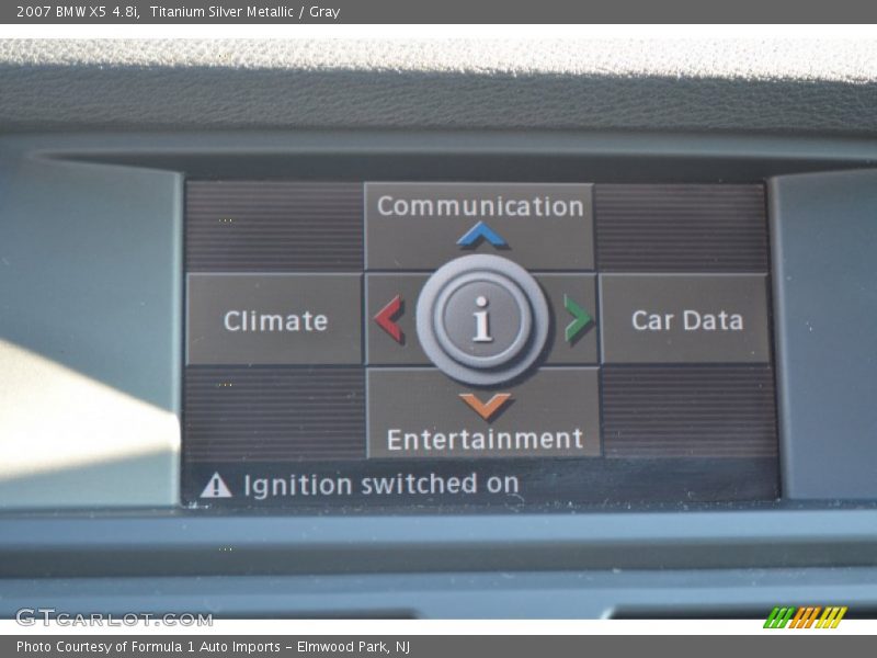 Titanium Silver Metallic / Gray 2007 BMW X5 4.8i