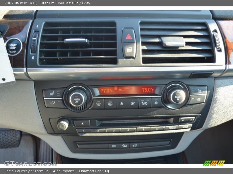 Titanium Silver Metallic / Gray 2007 BMW X5 4.8i