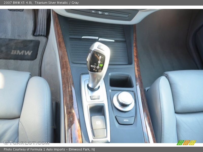 Titanium Silver Metallic / Gray 2007 BMW X5 4.8i