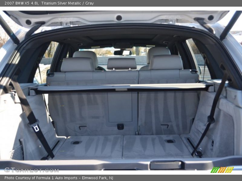 Titanium Silver Metallic / Gray 2007 BMW X5 4.8i