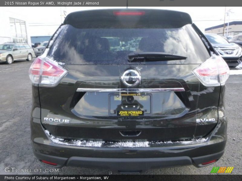 Midnight Jade / Almond 2015 Nissan Rogue SV AWD