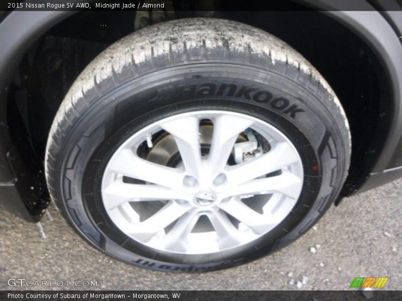 Midnight Jade / Almond 2015 Nissan Rogue SV AWD
