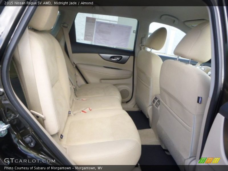 Midnight Jade / Almond 2015 Nissan Rogue SV AWD