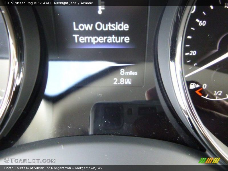 Midnight Jade / Almond 2015 Nissan Rogue SV AWD