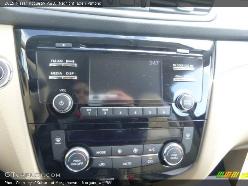 Midnight Jade / Almond 2015 Nissan Rogue SV AWD