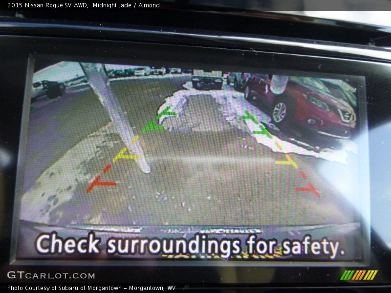Midnight Jade / Almond 2015 Nissan Rogue SV AWD