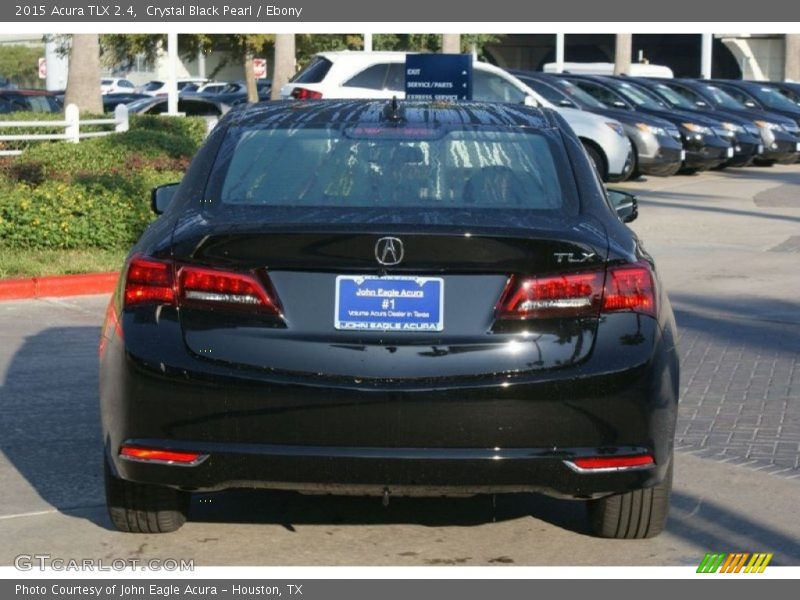 Crystal Black Pearl / Ebony 2015 Acura TLX 2.4