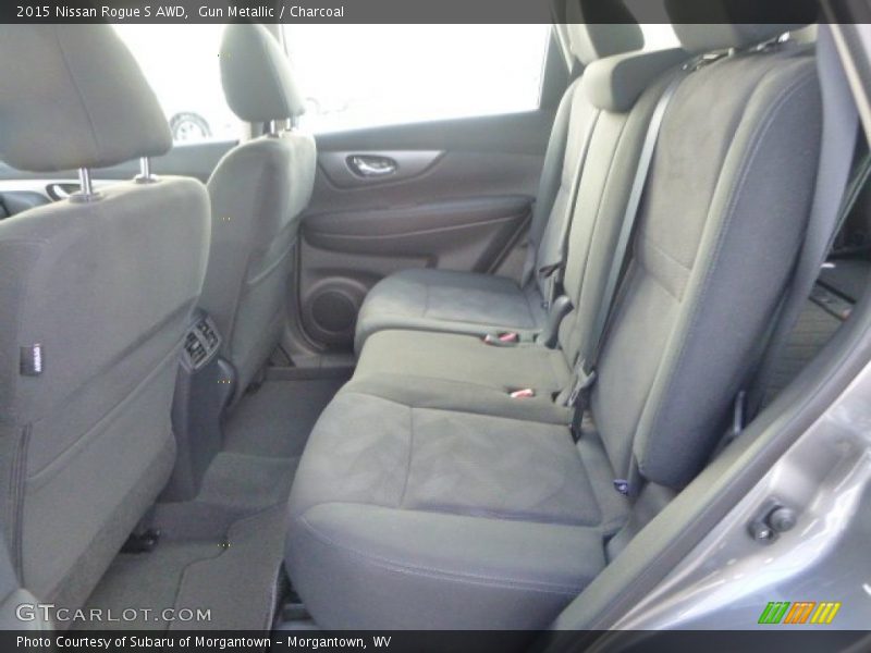 Gun Metallic / Charcoal 2015 Nissan Rogue S AWD