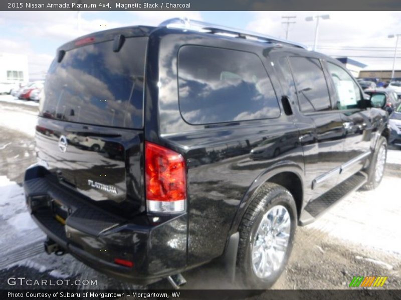Magnetic Black / Charcoal 2015 Nissan Armada Platinum 4x4