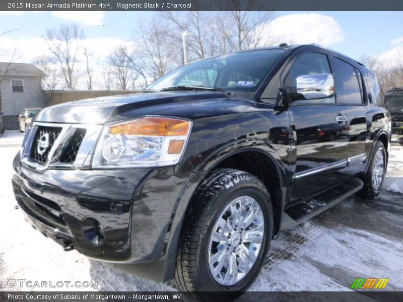 Magnetic Black / Charcoal 2015 Nissan Armada Platinum 4x4