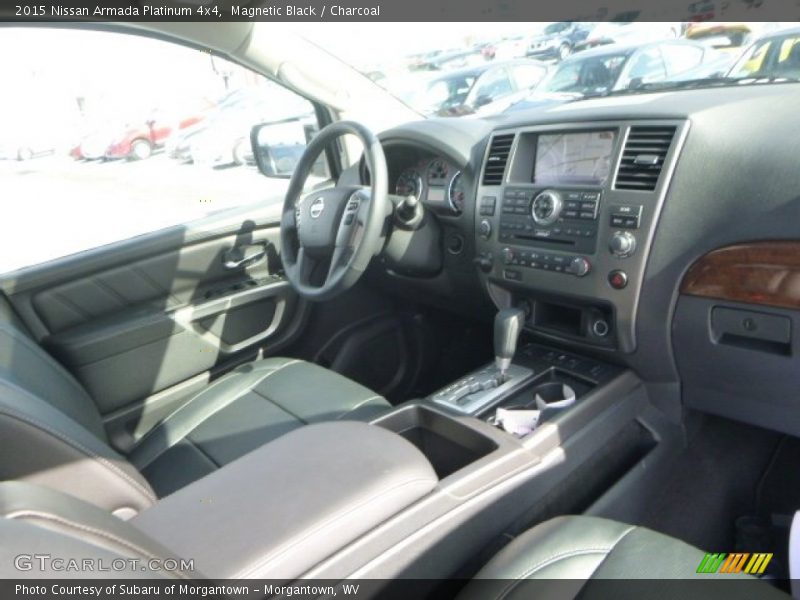 Magnetic Black / Charcoal 2015 Nissan Armada Platinum 4x4