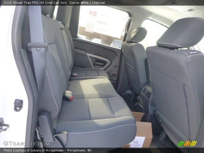 Rear Seat of 2015 Titan PRO-4X Crew Cab 4x4