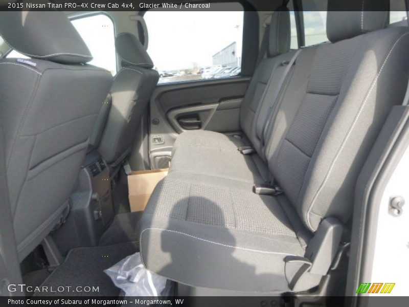 Rear Seat of 2015 Titan PRO-4X Crew Cab 4x4