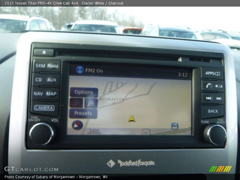 Navigation of 2015 Titan PRO-4X Crew Cab 4x4