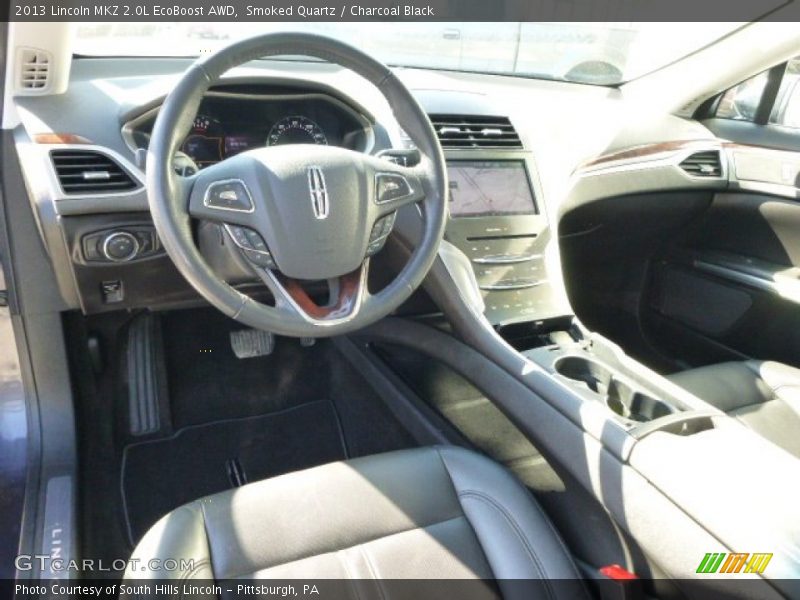 Smoked Quartz / Charcoal Black 2013 Lincoln MKZ 2.0L EcoBoost AWD