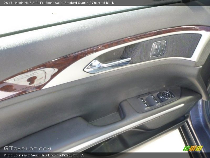 Smoked Quartz / Charcoal Black 2013 Lincoln MKZ 2.0L EcoBoost AWD