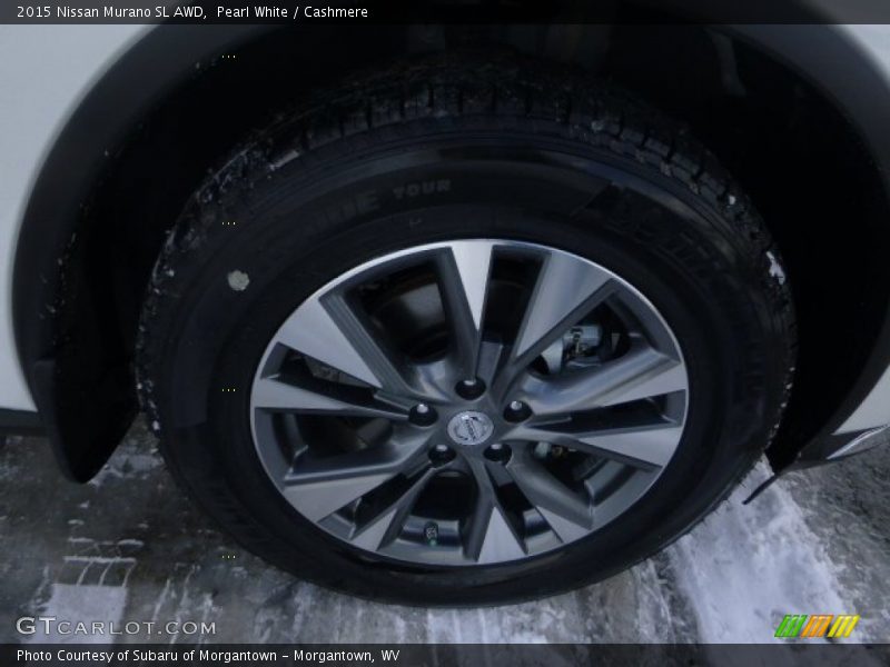 Pearl White / Cashmere 2015 Nissan Murano SL AWD