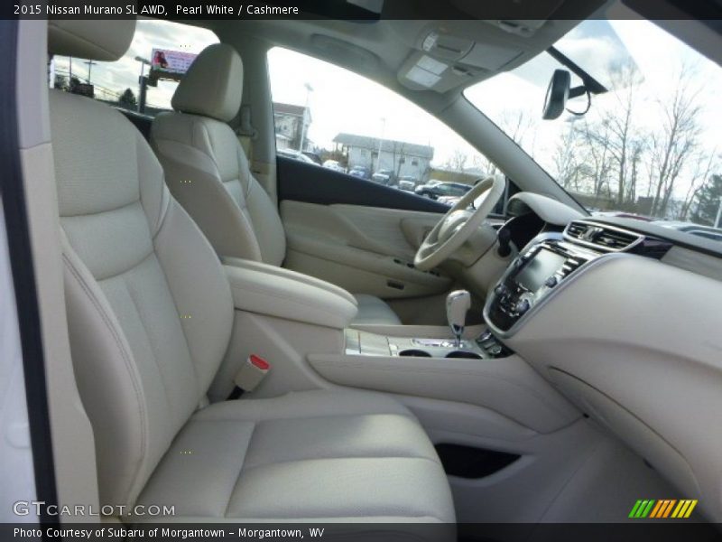 Pearl White / Cashmere 2015 Nissan Murano SL AWD