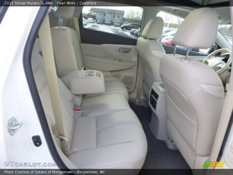 Pearl White / Cashmere 2015 Nissan Murano SL AWD