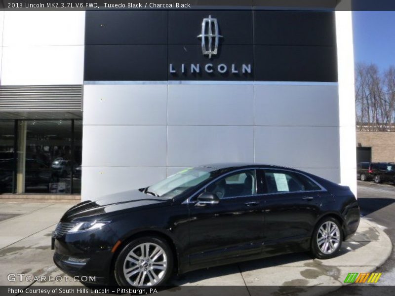 Tuxedo Black / Charcoal Black 2013 Lincoln MKZ 3.7L V6 FWD
