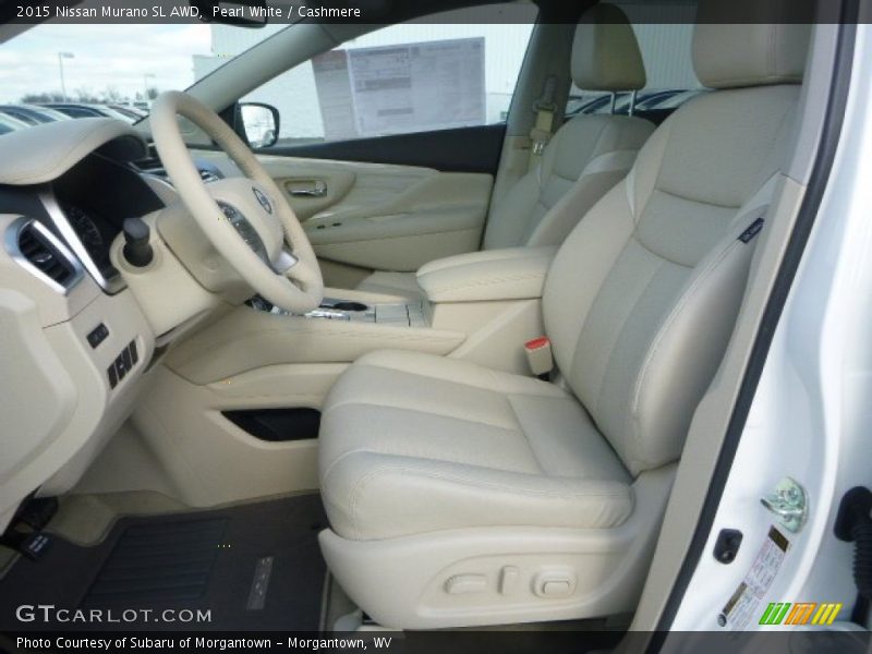 Pearl White / Cashmere 2015 Nissan Murano SL AWD