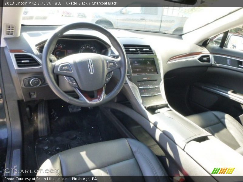 Tuxedo Black / Charcoal Black 2013 Lincoln MKZ 3.7L V6 FWD