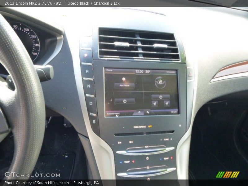 Tuxedo Black / Charcoal Black 2013 Lincoln MKZ 3.7L V6 FWD