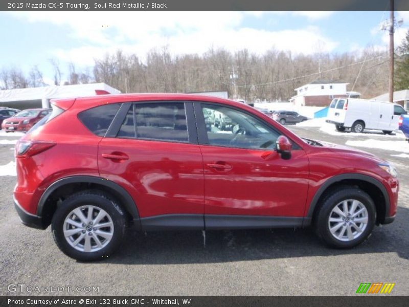 Soul Red Metallic / Black 2015 Mazda CX-5 Touring