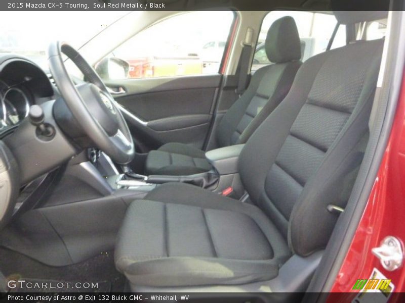 Soul Red Metallic / Black 2015 Mazda CX-5 Touring